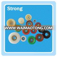 OEM nylon pulleys small plastic pulley,steel sliding door rollers wheel