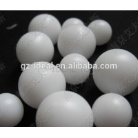 Precision White PTFE Plastic Solid Ball