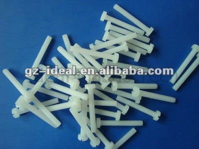 PVDF screws (round head,pan head,slotted head screws)